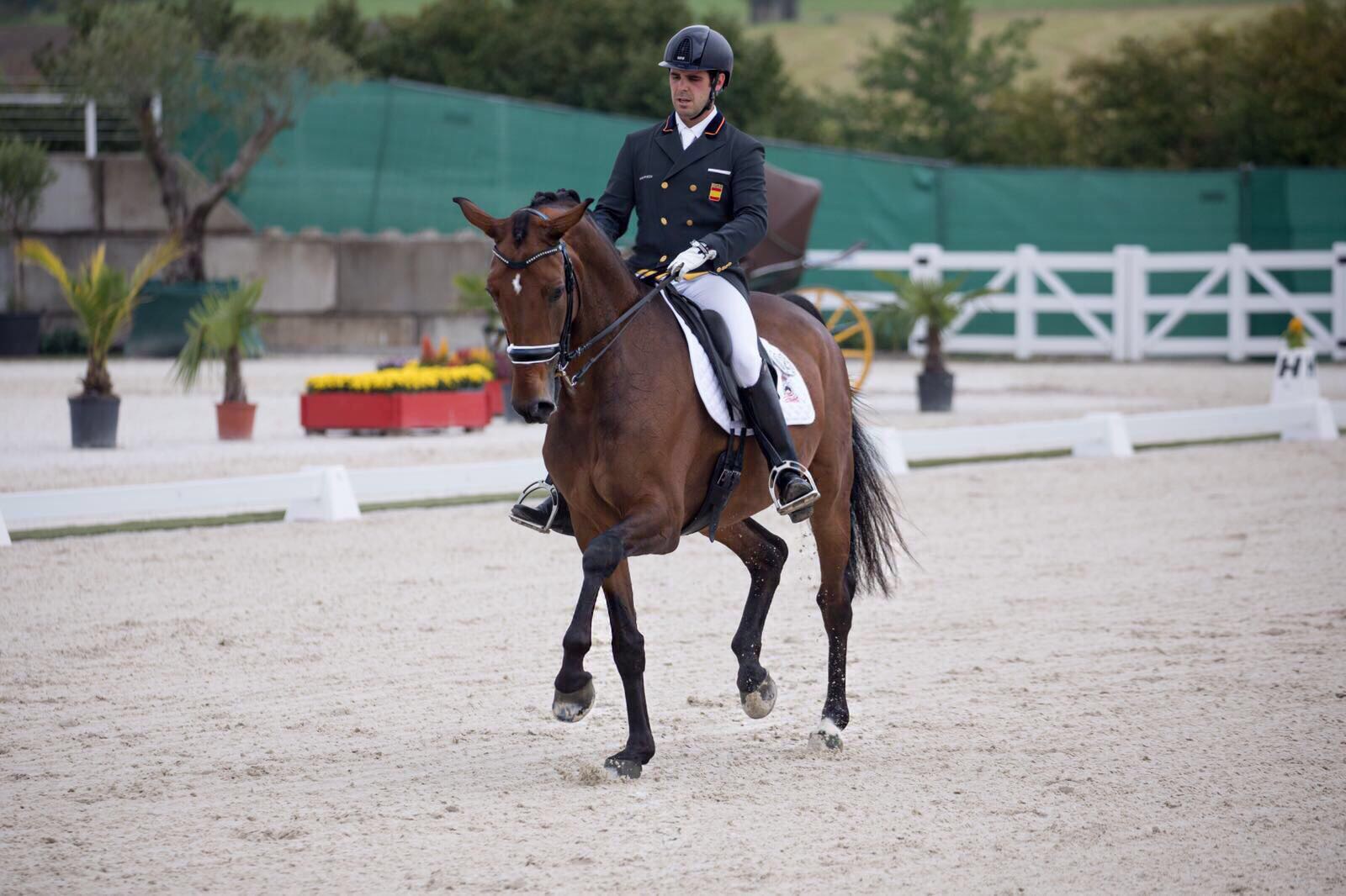 Antonio Laiz cierra la temporada 2017 en el podio del CDI de Salzburgo